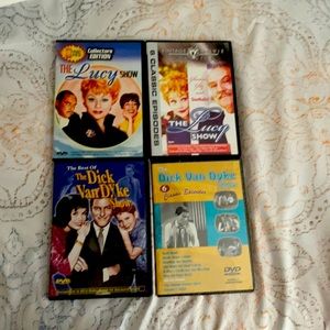 DVD’s of classic tv shows- Dick Van Dyke and The Lucy Show.
